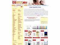cigoutlet.net Webseite Vorschau
