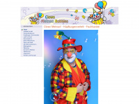 clown-melman.de Webseite Vorschau