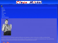 clown-michel.com Webseite Vorschau