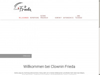 clownin-frieda.de Webseite Vorschau