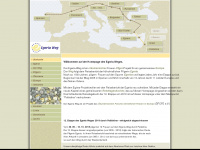 egeria-project.eu Webseite Vorschau