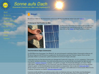 solarverein-frankfurt.de Webseite Vorschau