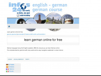 german-grammar.de Webseite Vorschau