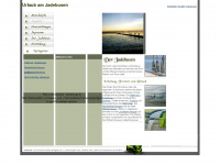 jadebusen.info Webseite Vorschau