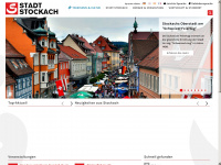 stockach.de Webseite Vorschau