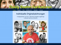 paddy-boehm.de Webseite Vorschau