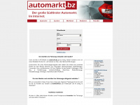 automarkt.bz Webseite Vorschau