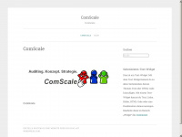 comscale.de Webseite Vorschau