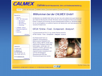 calmex.de Webseite Vorschau