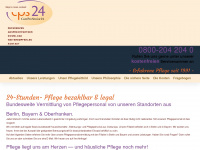 cps24.info Webseite Vorschau