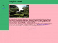 bungalowamsee.de Webseite Vorschau