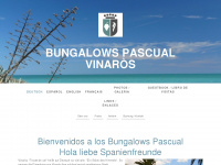 bungalows-pascual.com Webseite Vorschau