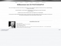 cr-photography.de Webseite Vorschau
