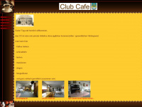 club-cafe.de Webseite Vorschau