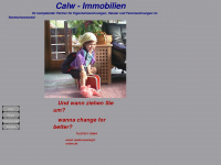 calw-immobilien.de Webseite Vorschau