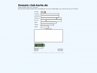 club-karte.de Webseite Vorschau