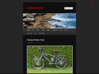 cycling-family.info Webseite Vorschau