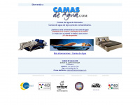 cama-de-agua.com Webseite Vorschau