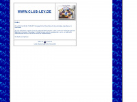 club-lev.de Webseite Vorschau