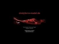 cindyferro-model.de Webseite Vorschau