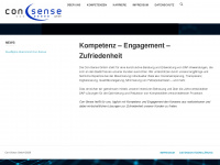 con-sense-group.com Webseite Vorschau