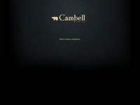 cambell.de Webseite Vorschau