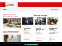diefenbachgymnasium.at Webseite Vorschau