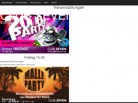 club-seven.net Webseite Vorschau