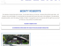 montyroberts.com Webseite Vorschau