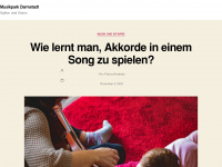 musikparkdarmstadt.de Webseite Vorschau