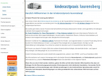 kinderarztpraxis-laurensberg.de Webseite Vorschau