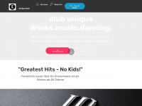 club-unique.de Webseite Vorschau