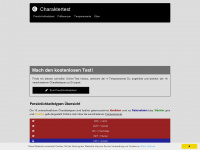 charaktertest.net Webseite Vorschau