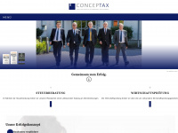 conceptax.de Webseite Vorschau