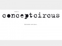 conceptcircus.de Webseite Vorschau