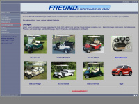 clubcar-golfcar.de Webseite Vorschau