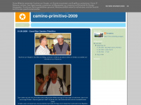 camino-primitivo-2009.blogspot.com Webseite Vorschau