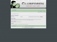 clubforen.de Webseite Vorschau