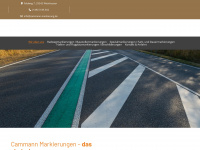 cammann-markierung.de Webseite Vorschau