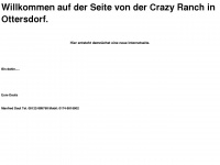 crazy-ranch.de Webseite Vorschau