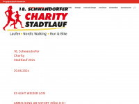 charitylauf-schwandorf.de Webseite Vorschau