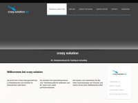 crazy-solution.de Webseite Vorschau