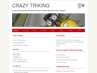 crazy-triking.cc Webseite Vorschau