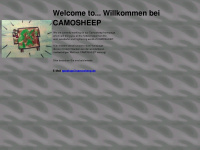 camosheep.de Webseite Vorschau