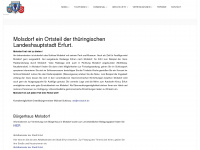 molsdorf.de Webseite Vorschau