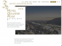 heidelberg-hotel-goldene-rose.de Webseite Vorschau