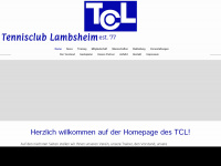 tc-lambsheim.de Webseite Vorschau