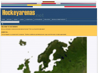 hockeyarenas.net Webseite Vorschau