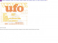 ufo.at Webseite Vorschau