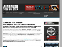 airbrush-magazin.de Webseite Vorschau
